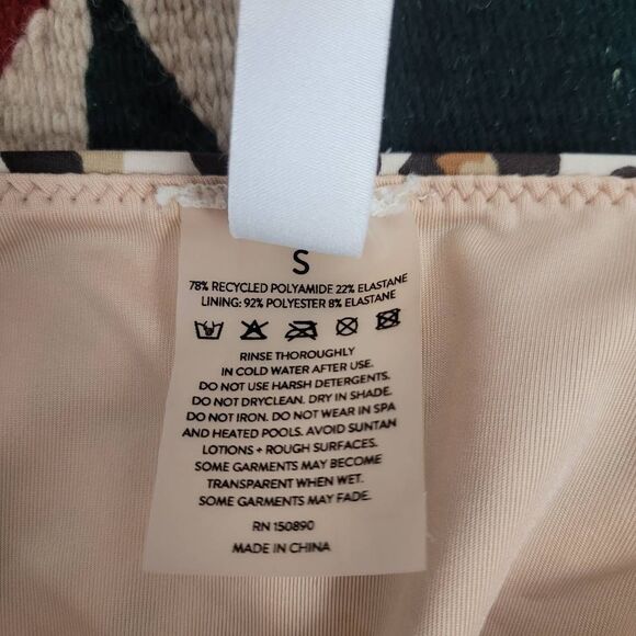 Spell & The Gypsy Collective Bodhi One Piece Leopard Print‎ Swimsuit Sz S Beachy - Picture 8 of 9